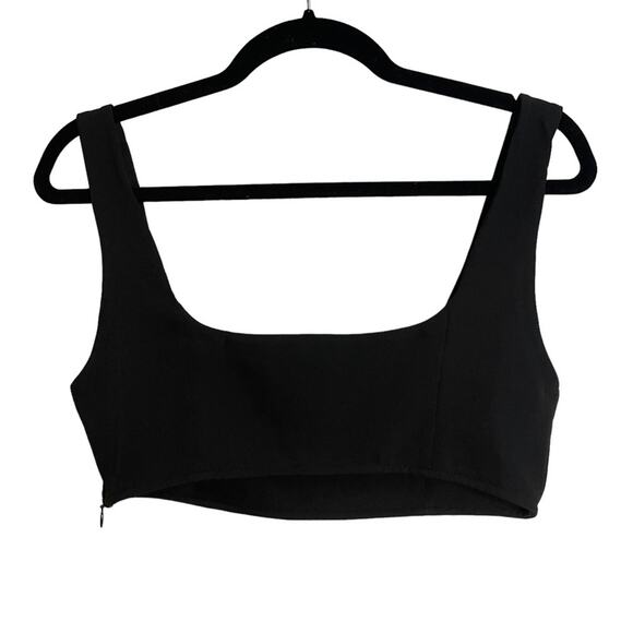 Princess Polly Huxley Black Square Neck Bralette - Picture 3 of 7